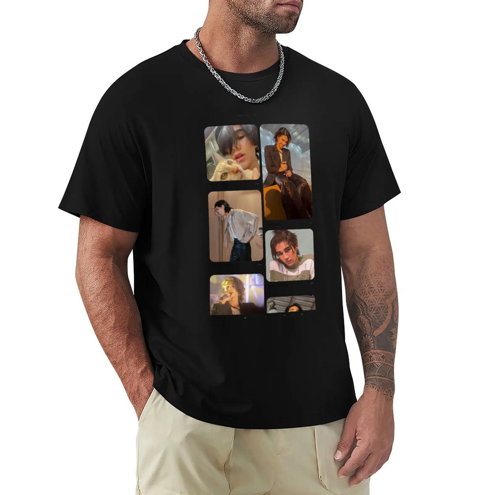 Jeff Satur pinterest T-Shirt man t shirts high quality luxury brand T-Shirt