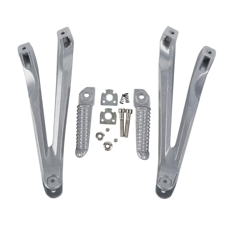 Rear Footrest Foot Pegs Bracket Set For Yamaha YZF R1 YZFR1 2004 2005 2006 2007 2008 Motorcycle