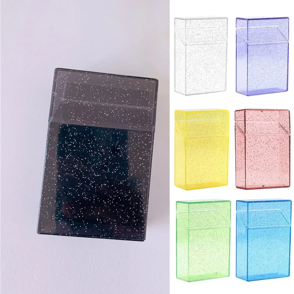 

1Pc Blingbling Multifunctional Storage Box Stationery Photo Card Holder Box Case Container Idol Albumes Game Card Sleeves