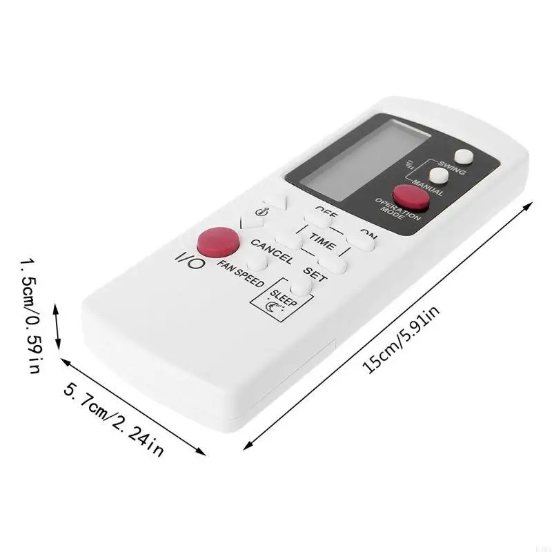 F3MA For GZ-1002A-E3 GZ-1002B-E1 Upgraded Air Conditioner Remote Control