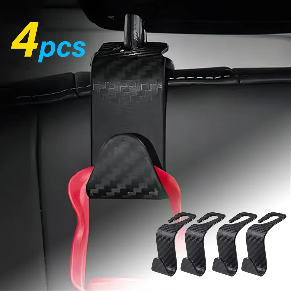 Universal for MINI Cooper Countryman F55 F56 F60 R55 R60 4pcs/set Car Hooks Clips Seat Auto Holder Fastener Hangers Interior