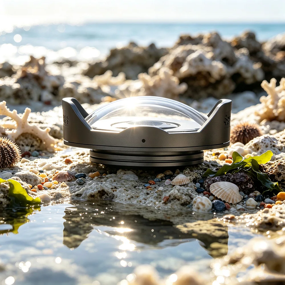 Seafrogs Compatible with SF1500315005 15006 60 Meter Aluminum Alloy Waterproof Case Adapter Accessories Camera Bag
