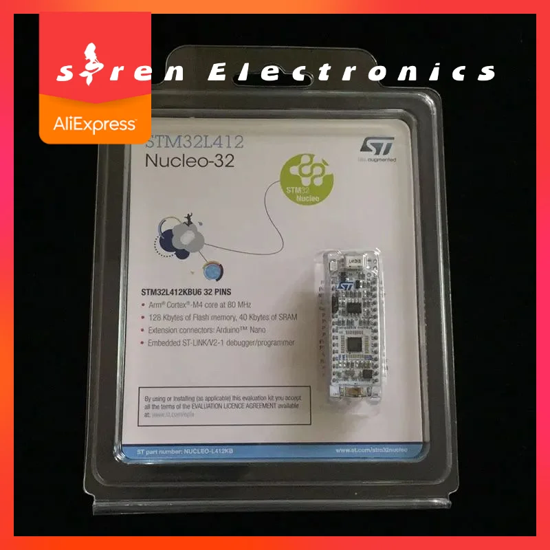 1 stücke x NUCLEO-L412KB Entwicklung Boards ARM STM32 Nucleo-32 entwicklung board mit STM32L412KB MCU