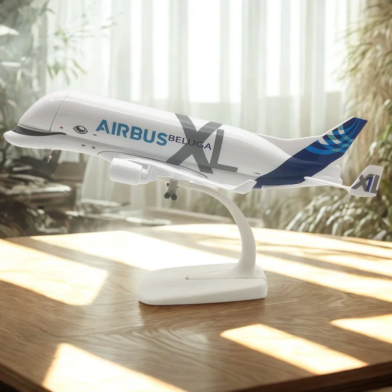 20cm Metal Scale Aircraft Beluga Xl A330 Alloy Material Airbus Diecast Airplane Model Miniature Plane Collected Gift By Aviation