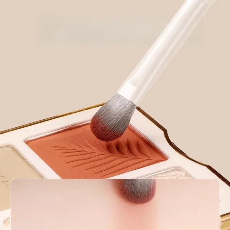 Juego de pinceles de sombra de ojos Yunci de 10 piezas para principiantes, incluidos pinceles para color de base, mezcla de delineador de ojos y maquillaje de ojos detallado