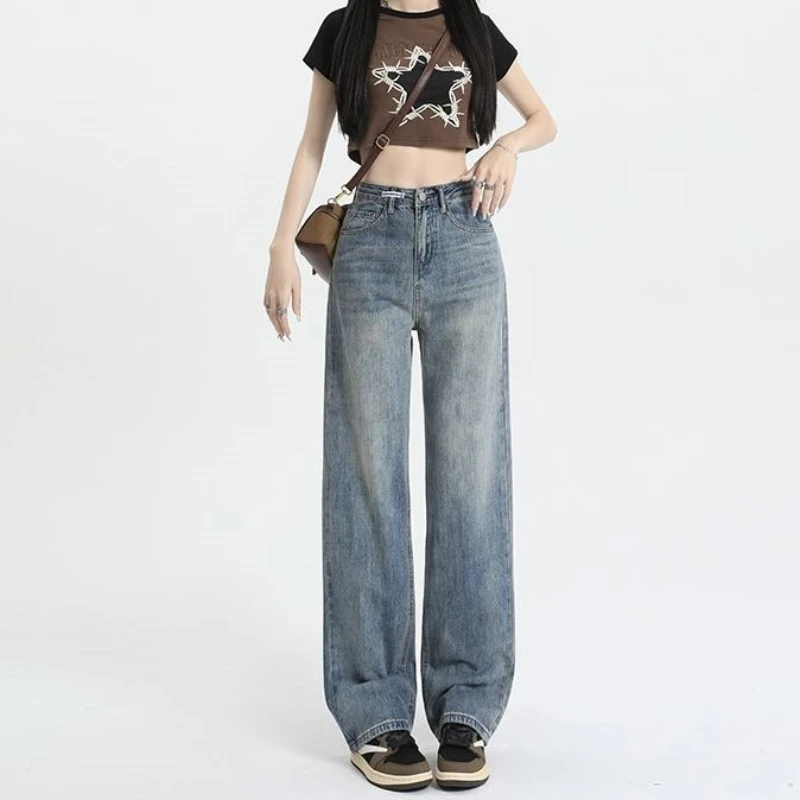 Women s Skinny Jeans High Waist Stretch Denim Pants with Distressed Details and Frayed Hem for Casual Chic Style