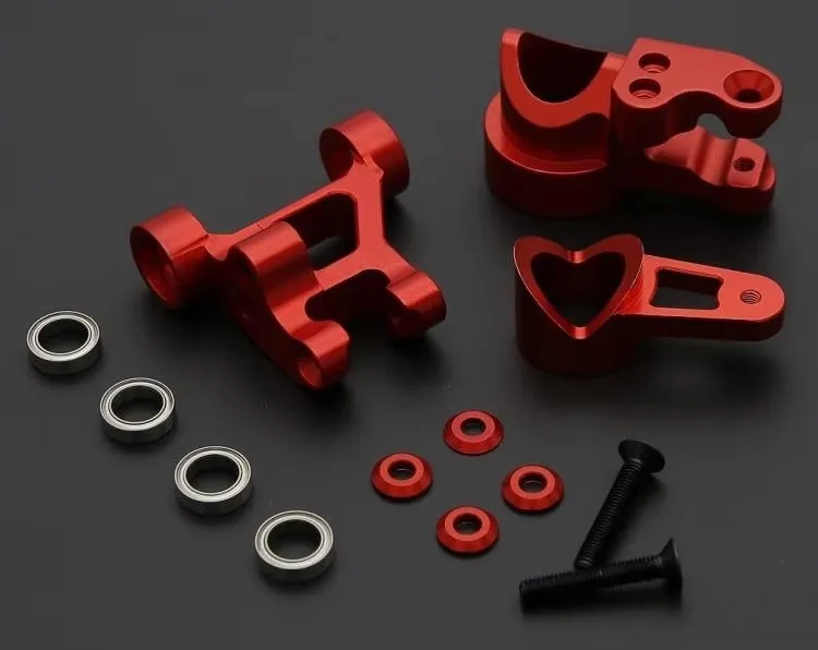 Set sterzo interamente in metallo con lavorazione di precisione CNC per 1/5 LOSI 5IVE-T ROFUN LT