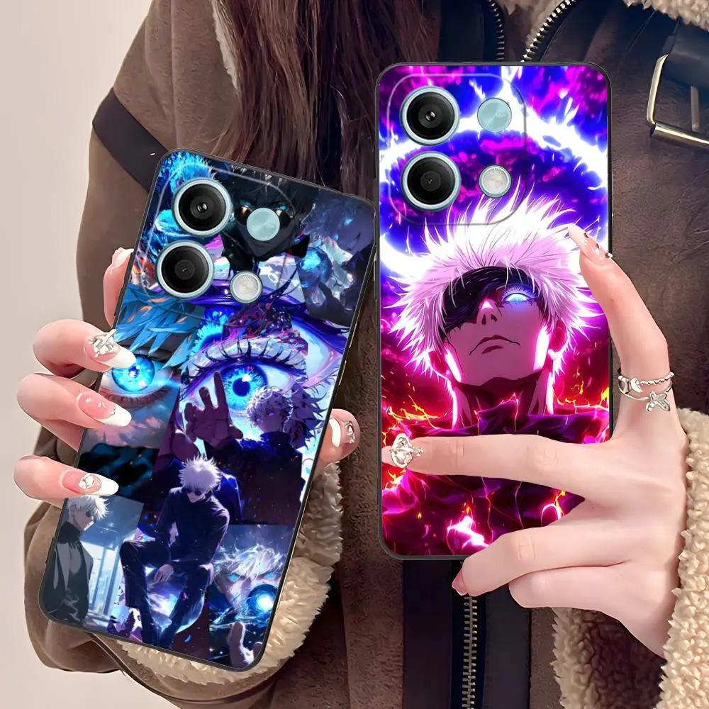 

Цветной чехол для мобильного телефона Jujutsu Kaisen для POCO M6 M5 M4 M3 X7 X6 X5 X4 X3 F6 F5 F4 Pro GT 5G с цветной печатью Довольно роскошь