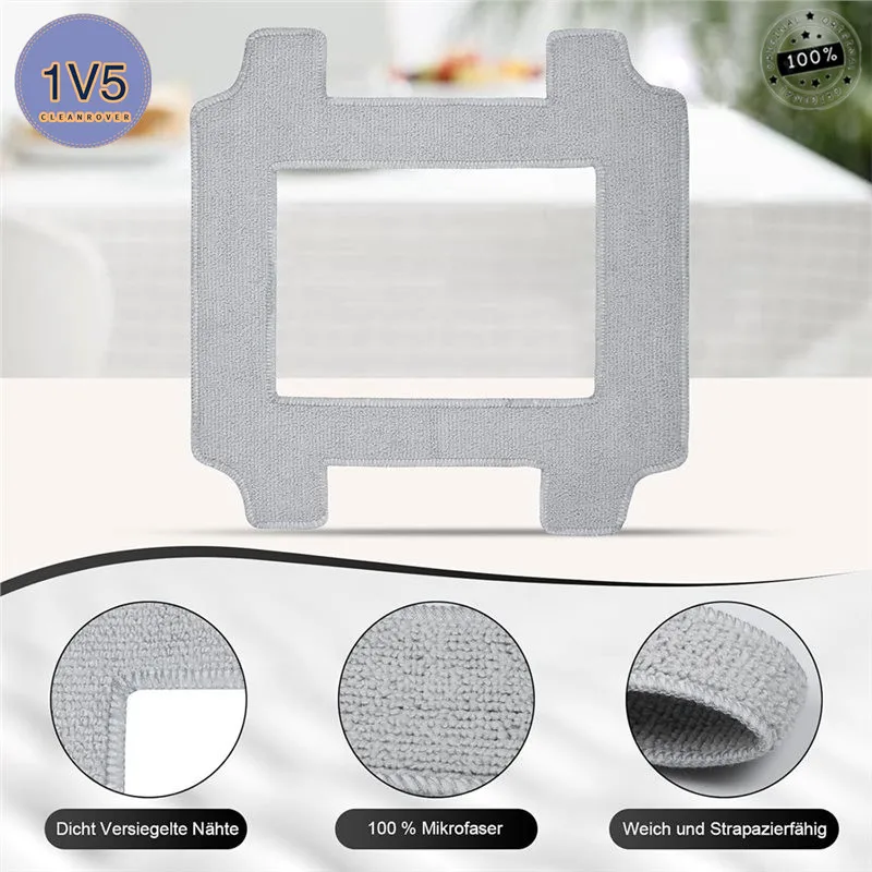 

Mop Cloth For Ecovacs Winbot W2s Omni / W2S Cleaning Pads Washable Microfiber Window Cleaning Robot Cloths Accessories Wipe