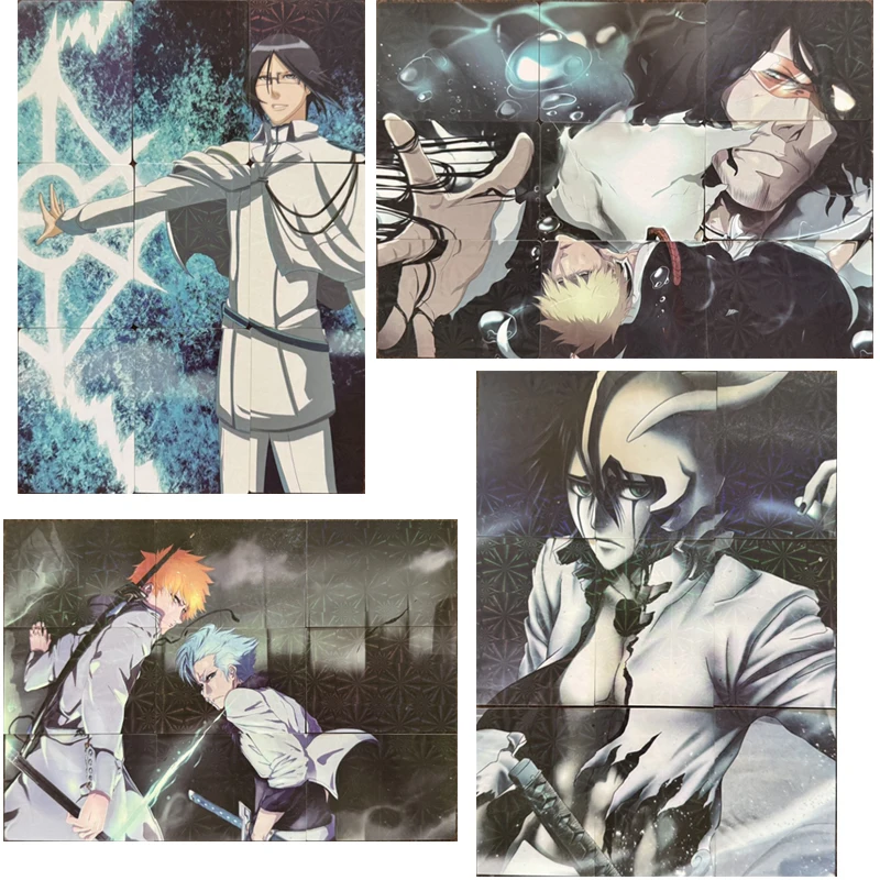 

Японское аниме Kurosaki Ichigo Ishida Uryuu Kuchiki Rukia Пазлы Коллекционные карты Подарки на Рождество и день рождения Детские игрушки