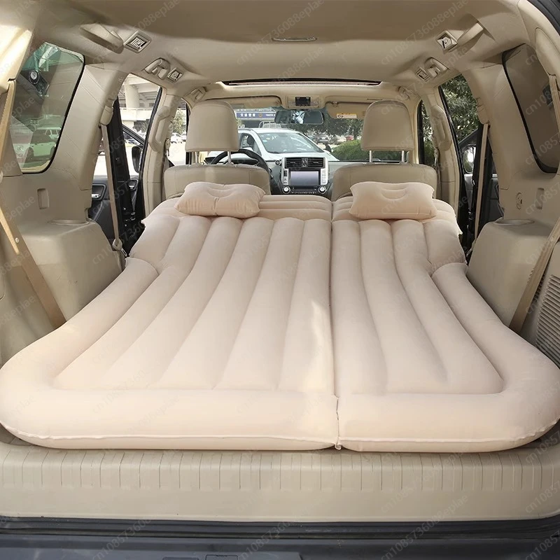 Inflatable Car Bed for Back Seat, Portable Quick-Fill Mattress for Comfortable Rest on Long Journeys