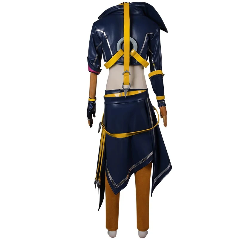 De Schaduw Reaper Shieda Kayn Cosplay Kostuums Spel Lol Heartsteel Rollenspel Uniform Halloween Carnaval Party Outfit Voor Mannen