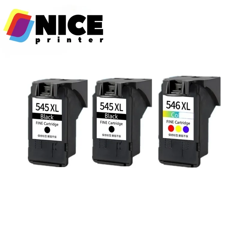 PG545 545XL 546XL Compatible Ink Cartridge for Canon Pixma MG3051 MG3052 MG3053 MX490 IP2800 IP2850 MG2450 MG2455 MG2540