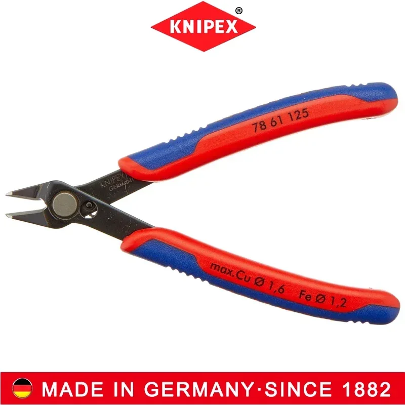 KNIPEX Electronics Super Knips Comfort Grip Precision Electronic Shearing Plier  Pliers  Herramientas Taller Mecanico 7861125