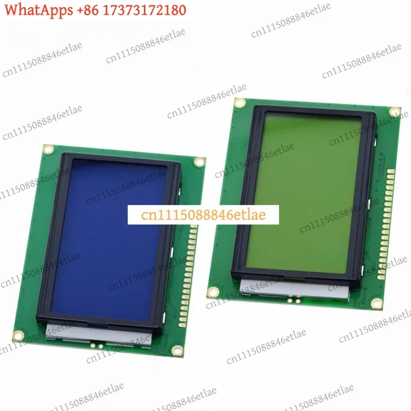 k3 ST7920 12864 LCD Module 128x64, 5V Blue Backlight Parallel Graphic Display with Chinese Font for Arduino