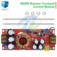 GREATZT 1500W 30A  / 1800W 40A DC-DC Boost Converter Step Up Power Supply Module 10-60V to 12-97V adjustable voltage charger