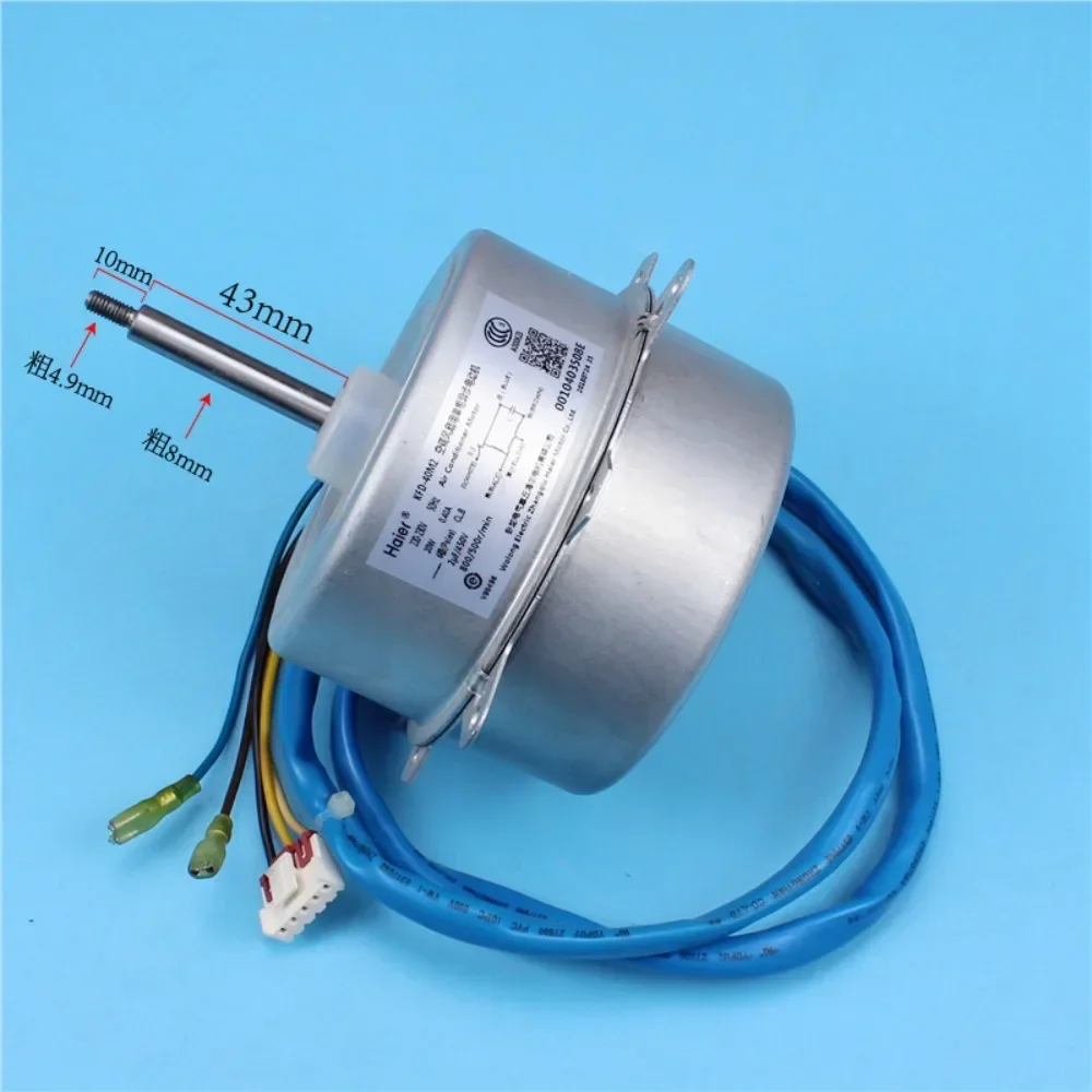 New For Haier Air Conditioner Outdoor Unit AC Fan Motor KFD-40M2 220-230V 50Hz 20W 0010403508E Conditioning Parts