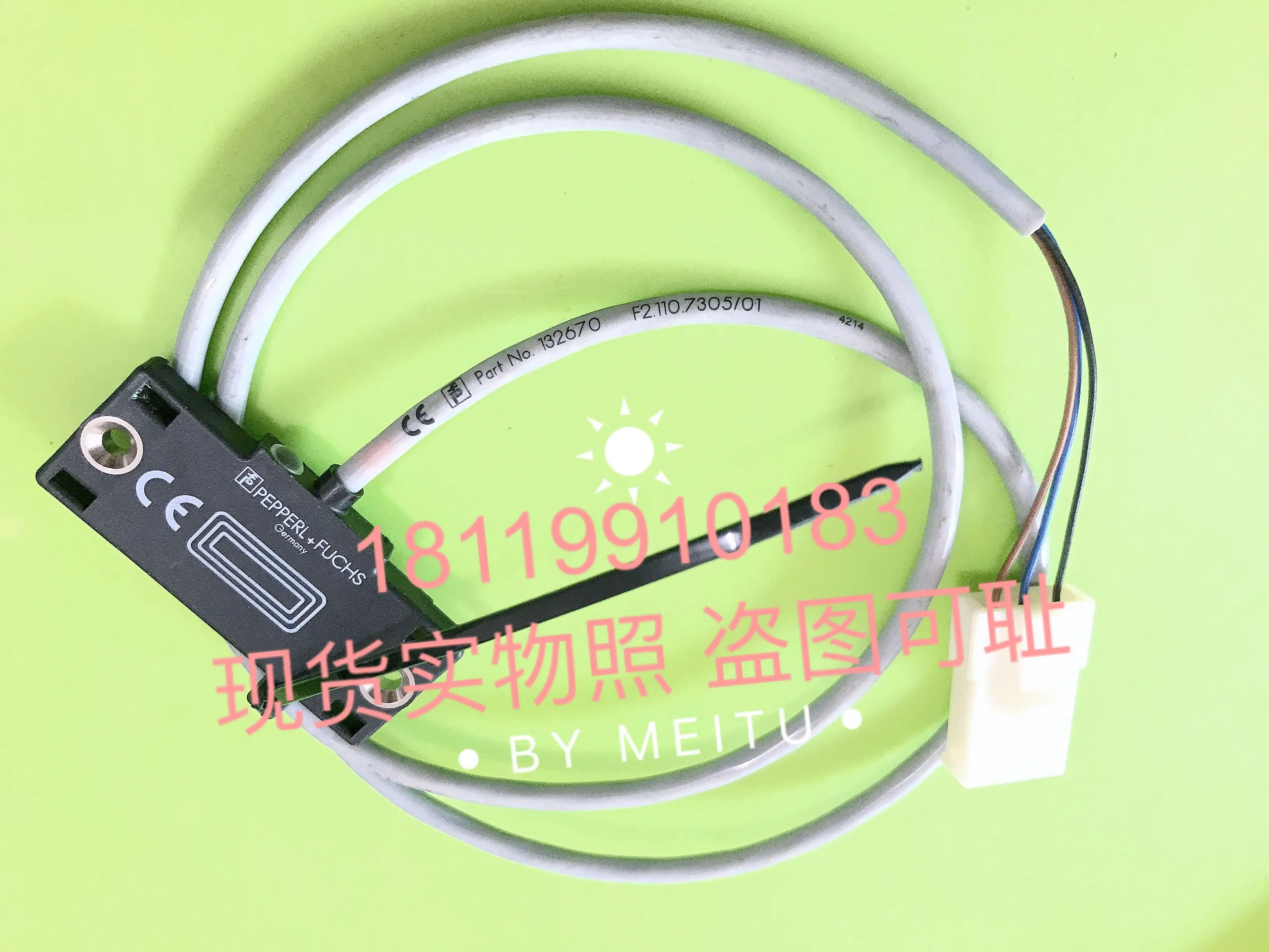 Heidelberg Printing Machine Accessories Beijiafu P+F Sensor F2.110.7305/01 132670 In Stock