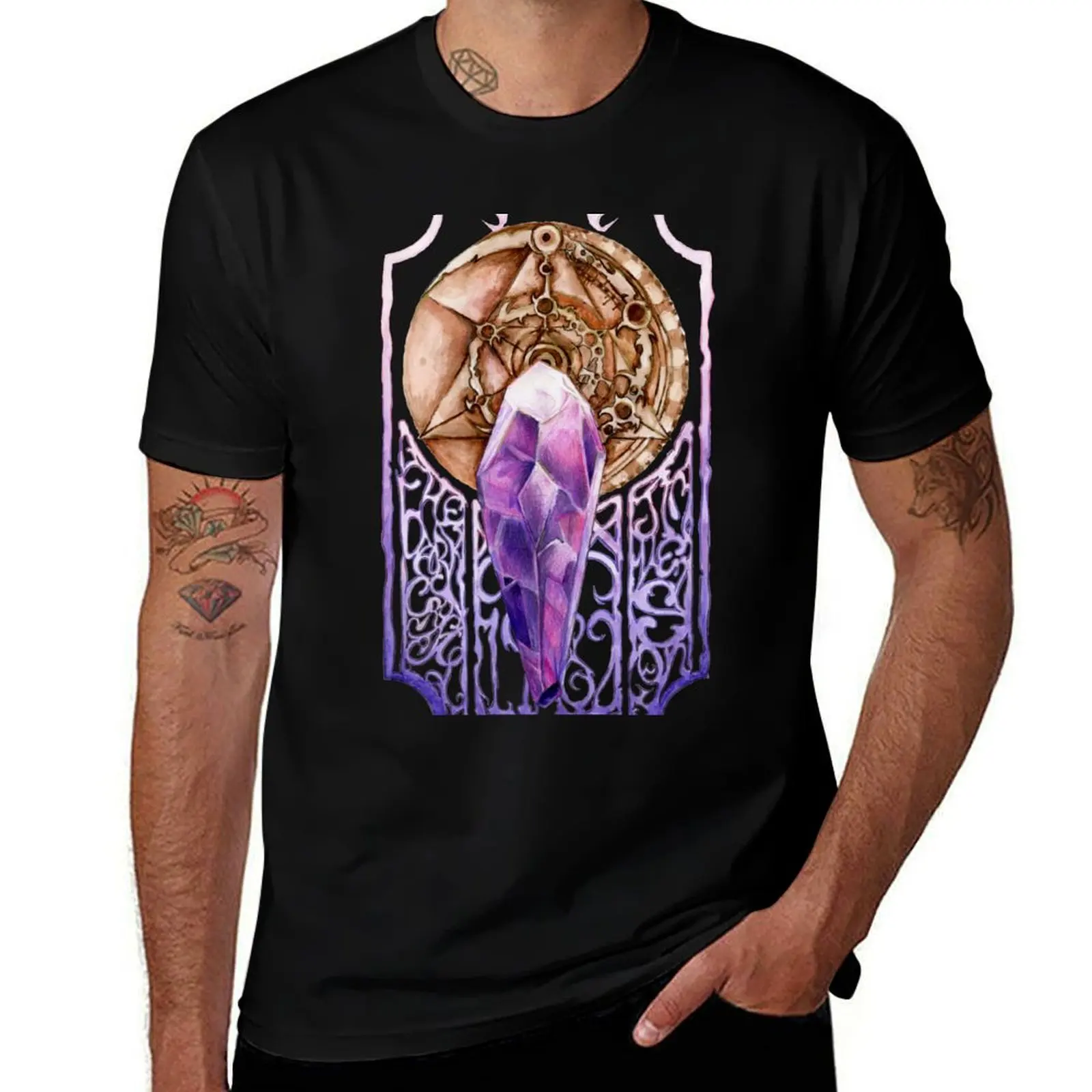 Crystal T-Shirt Large Size Casual Tee Shirt T-Shirt