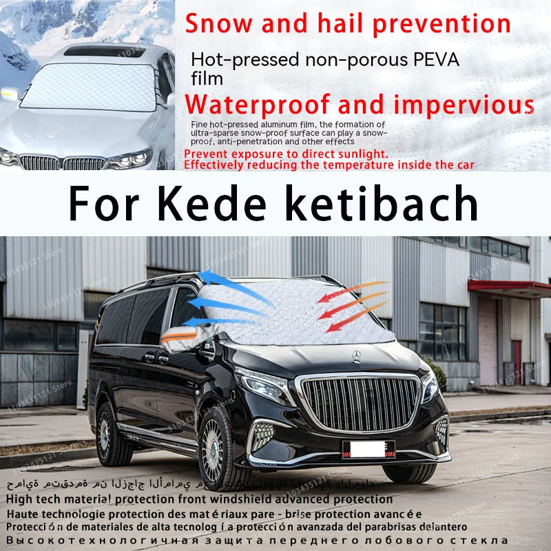 

For Kede ketibach the front windshield of a car is shielded from sunlight, snow, and hail auto tools car accessories