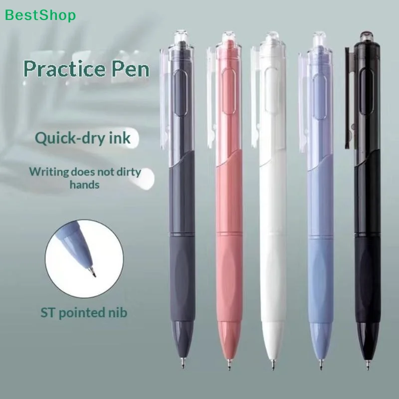〔Z〕1Pcs Pastel Retractable Gel Pens With Quick Drying Ink And Comfort Grip Perfect For School Office Work Daily Note Taking