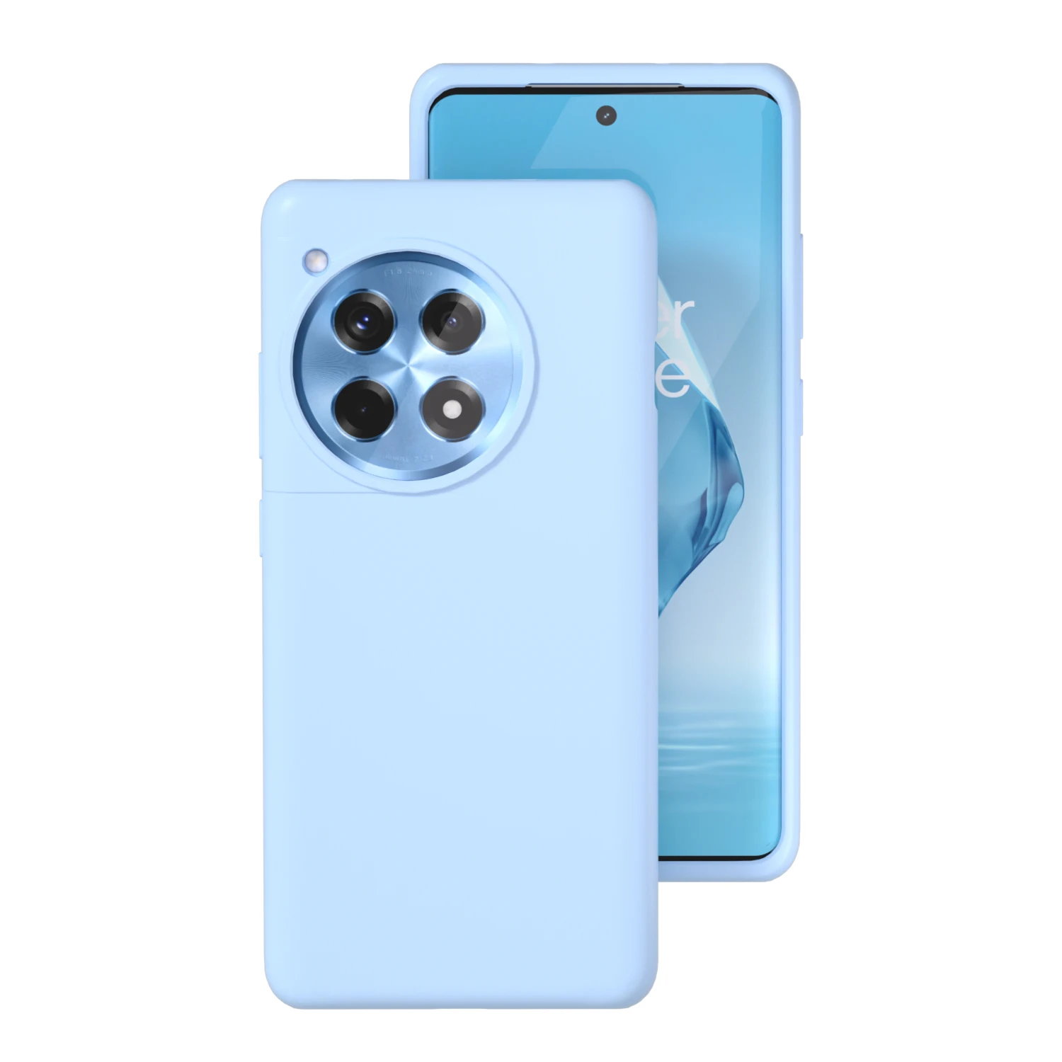 

For Oneplus 13 12 12R 11 11R Ace3 Pro Case Luxury Real Liquid Silicone Skin-friendly TPU Back Cover For Oneplus 12R Bumper Funda