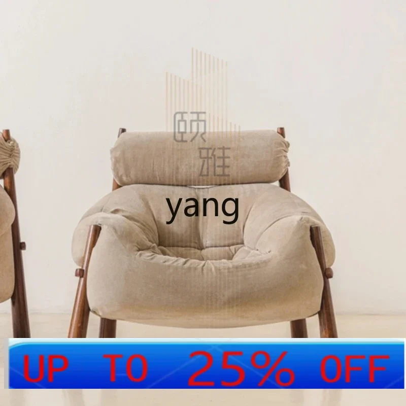 LTT Wingback Chair French Style Mid-Ancient Single-Seat Sofa Chair Living Room Bedroom