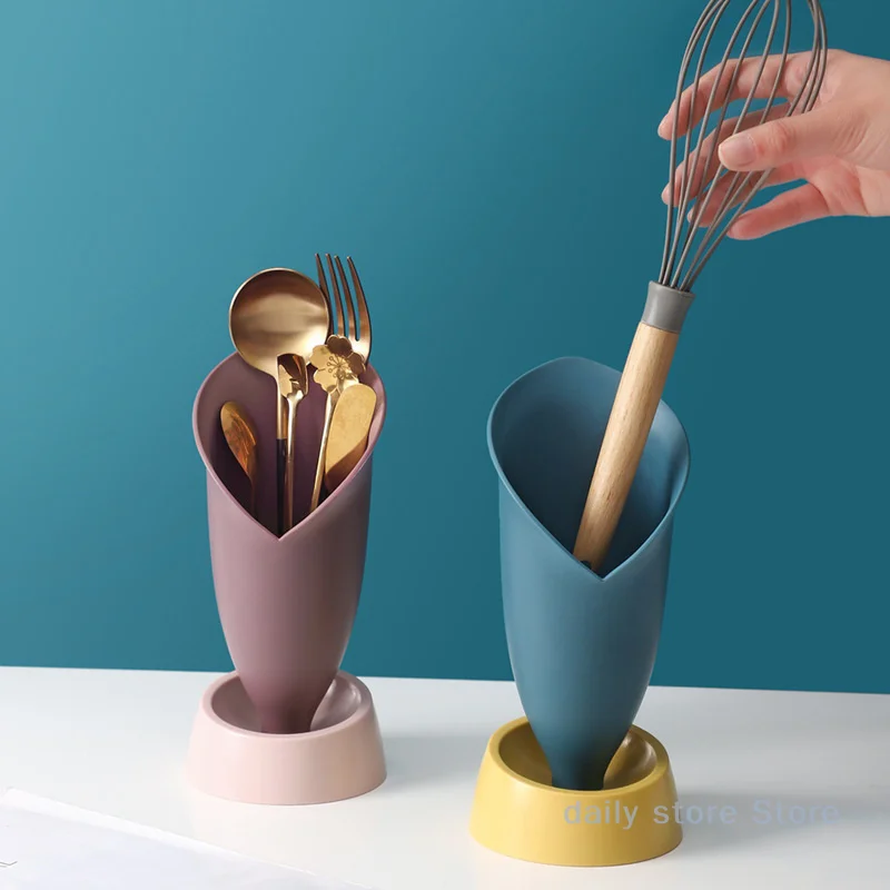 

Премиальный кухонный держатель для палочек для еды, клетка для палочек для еды, стеллаж для хранения, настольный держатель для ручек, бытовая сливная клетка для ложки