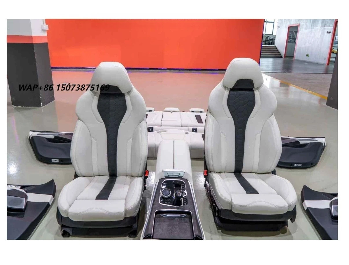 YLC 2026 New Customized Leather Car Seat Covers for 3 Series E90 F30 E36 E46 E92 Interior Parts 2005-2011 7 Series