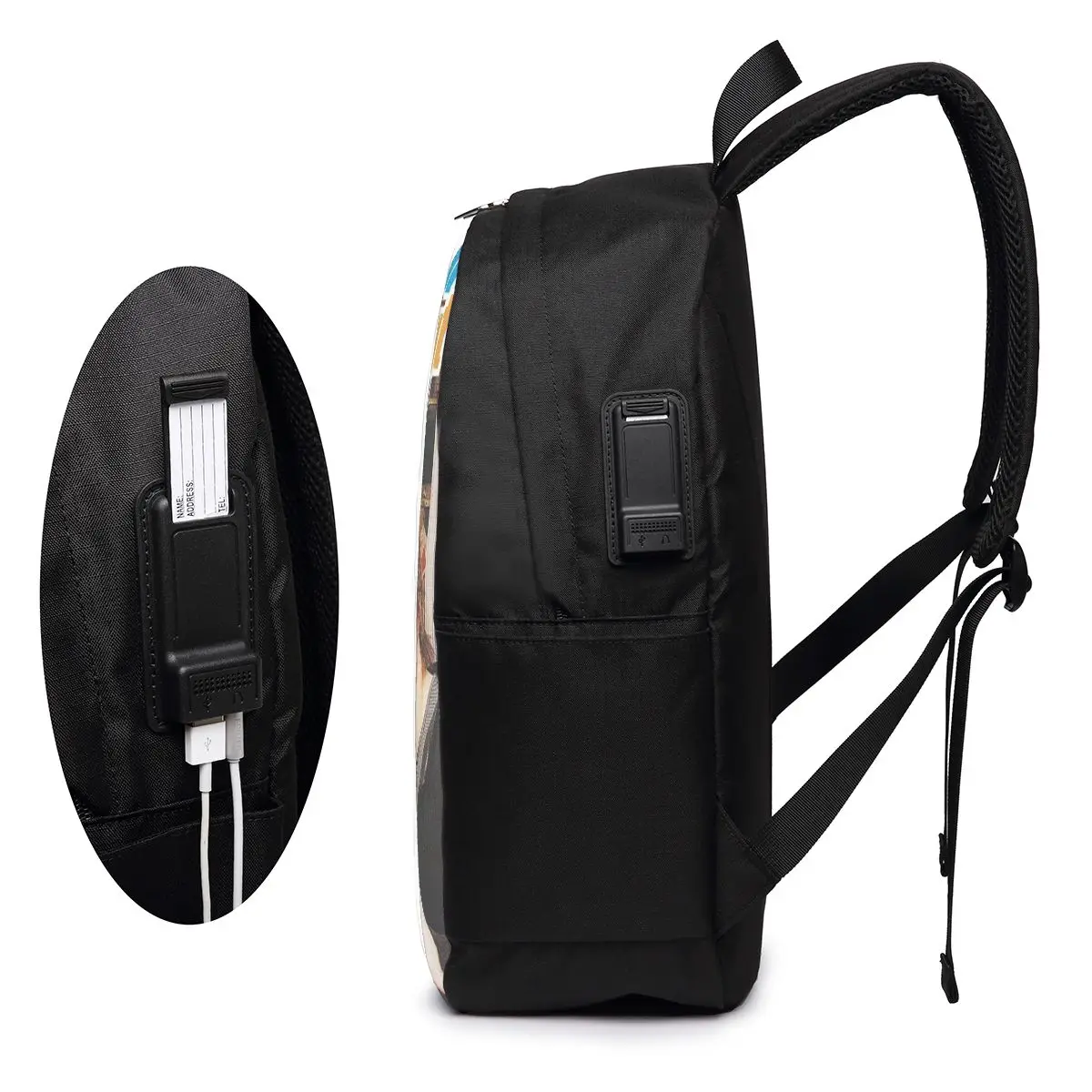 Fall Out Boy Backpack Travel Notebook Bag Computer College Student School Bag Laptop Shoulder Bags for Men Women view 4