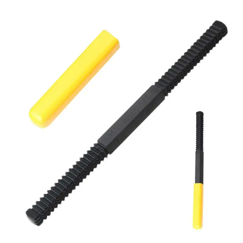 

Thread Repair File Rustproof Carbon Steel Sturdy Pitch Gauge Multifunctional High Hardness Thread Repair Tool Restorer File For