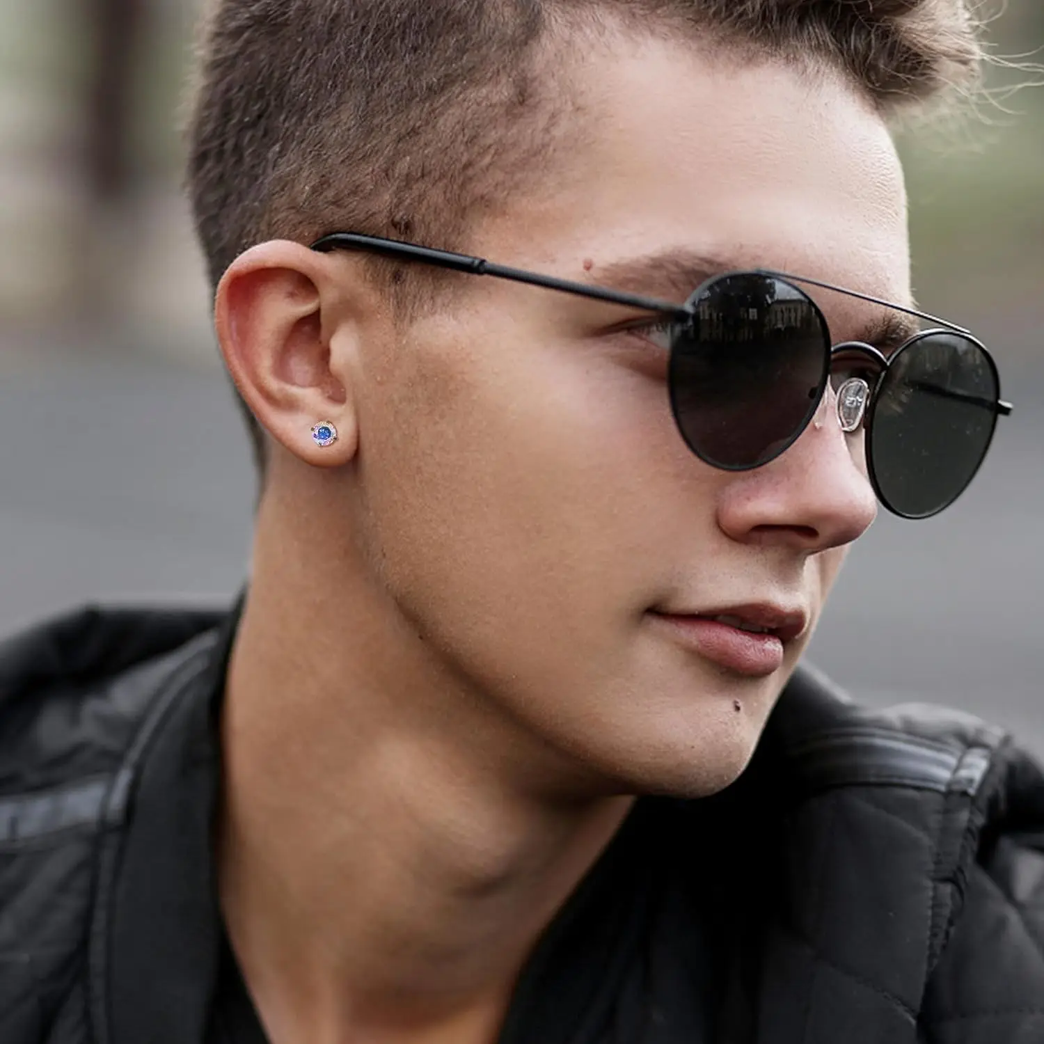 20G Hypoallergenic Flat Back Studs 3