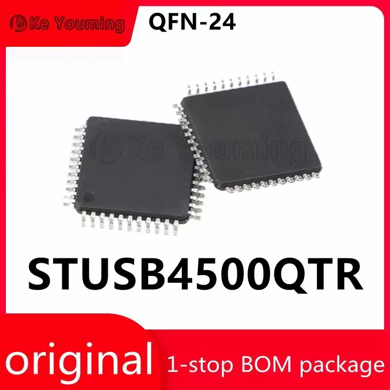 Электронные компоненты контроллера интерфейса интегральной схемы STUSB4500QTR, 5 шт.