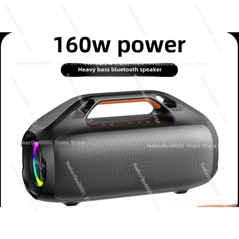 160W Outdoor Waterproof Portable Bluetooth Speaker Home High power Card Stereo