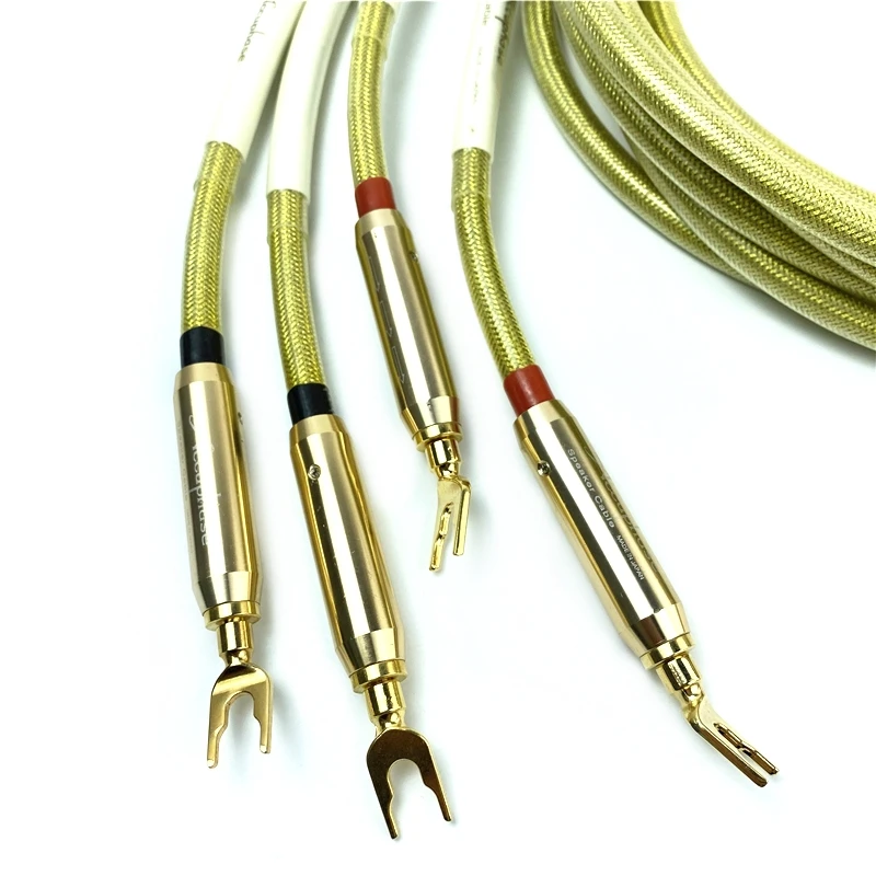 High Quality Accuphase  Edition Fever Horn Hifi Audio Main Speaker Audio Output Iine Banana Plug