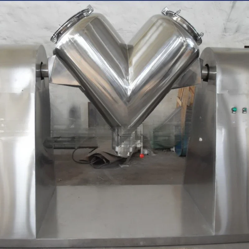 

Professional Efficient 500L V-shaped Mixer Production Direct Food Blender Activated Carbon Mixer