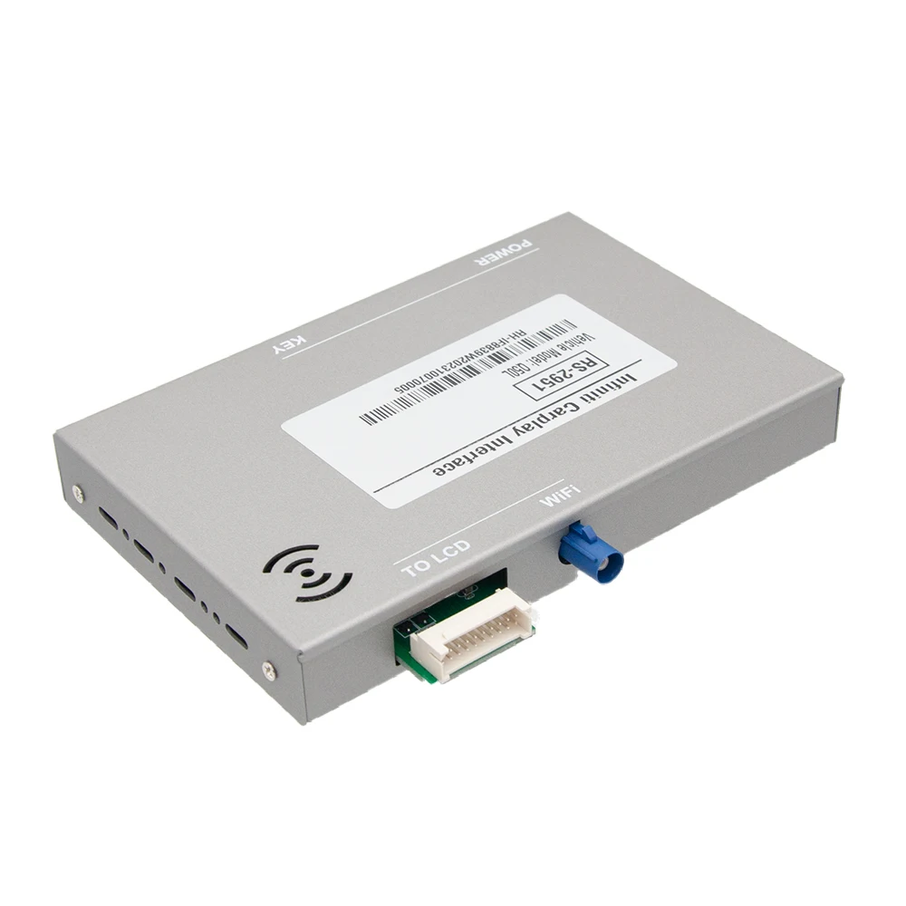 Wireless Carplay Android Auto Interface Aftermarket Decoder for Infiniti Q50L QX50 QX60 2014 Q50 Car Play Box Module Kits