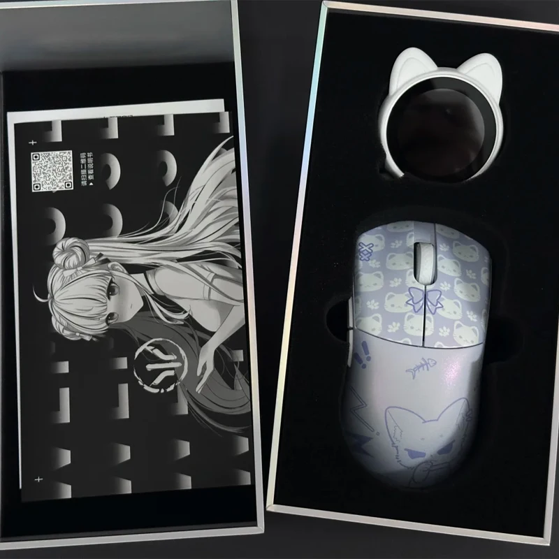 

Беспроводная игровая мышь Wlmouse Huan Civet, двойной режим, 8k PAW3950HS Nordic 54H20, легкая киберспортивная мышь из магниевого сплава, настольная