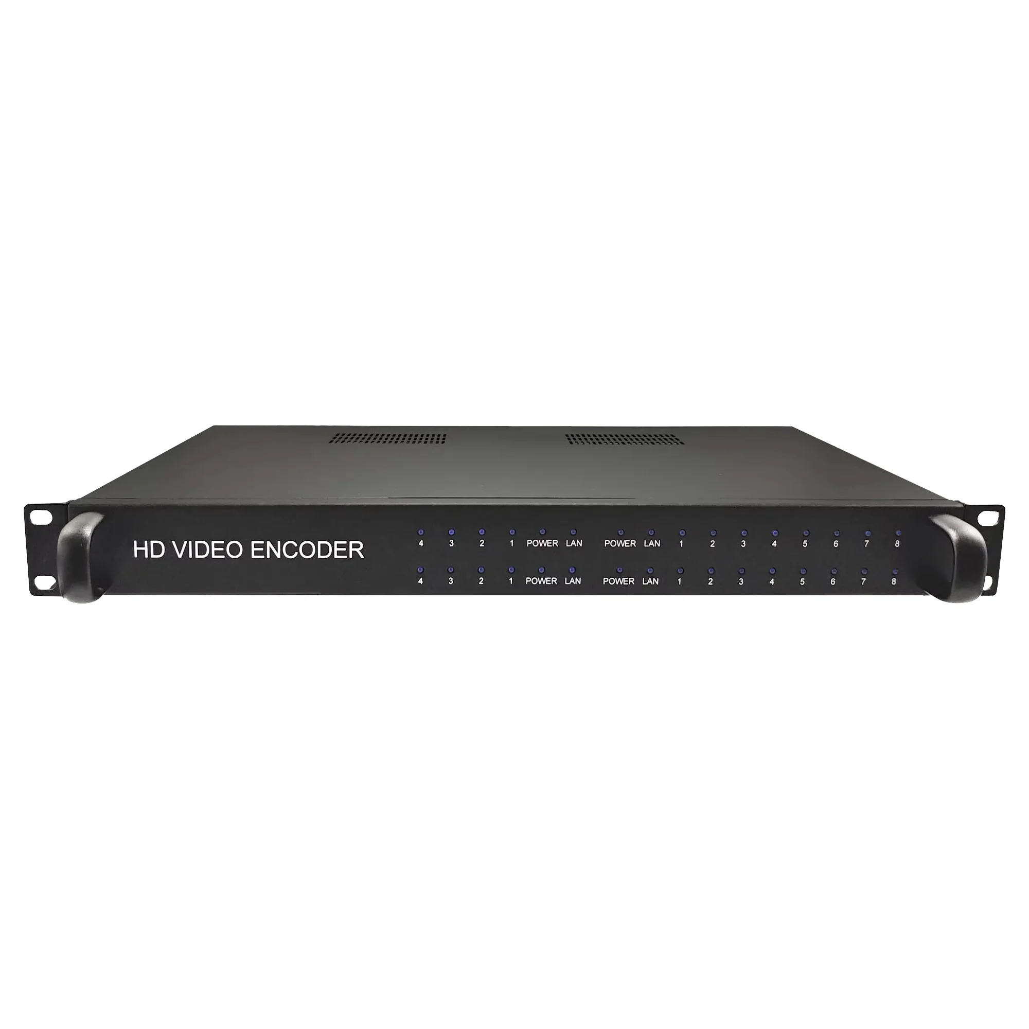 8-channel HD encoder H265 HEVC H264 network iptv catv encoderStreaming Media to IP live Video encoder