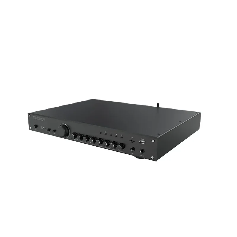 AC110V 220V 800W TPA3255 TPA3250 PT2399 Reverb Karaoke KTV mikrofon 5.1 kanał Bluetooth 5.0 domowy wzmacniacz audio Radio FM
