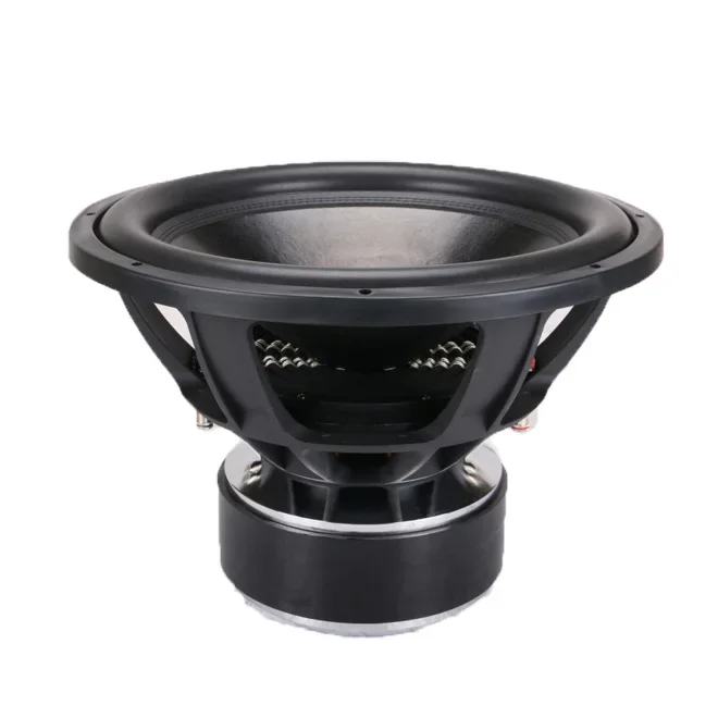 Wysokiej jakości subwoofer samochodowy spl z ogromnym silnikiem magnetycznym 3000w rms subwoofer do wzmacniacza