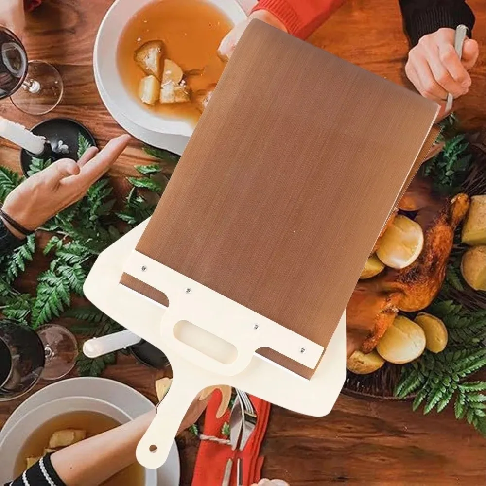 

Non-Stick Sliding Pizza Peel Portable with Handle Pizza Slider Paddle Efficient Wooden Pizza Spatula Baking Homemade Pizza