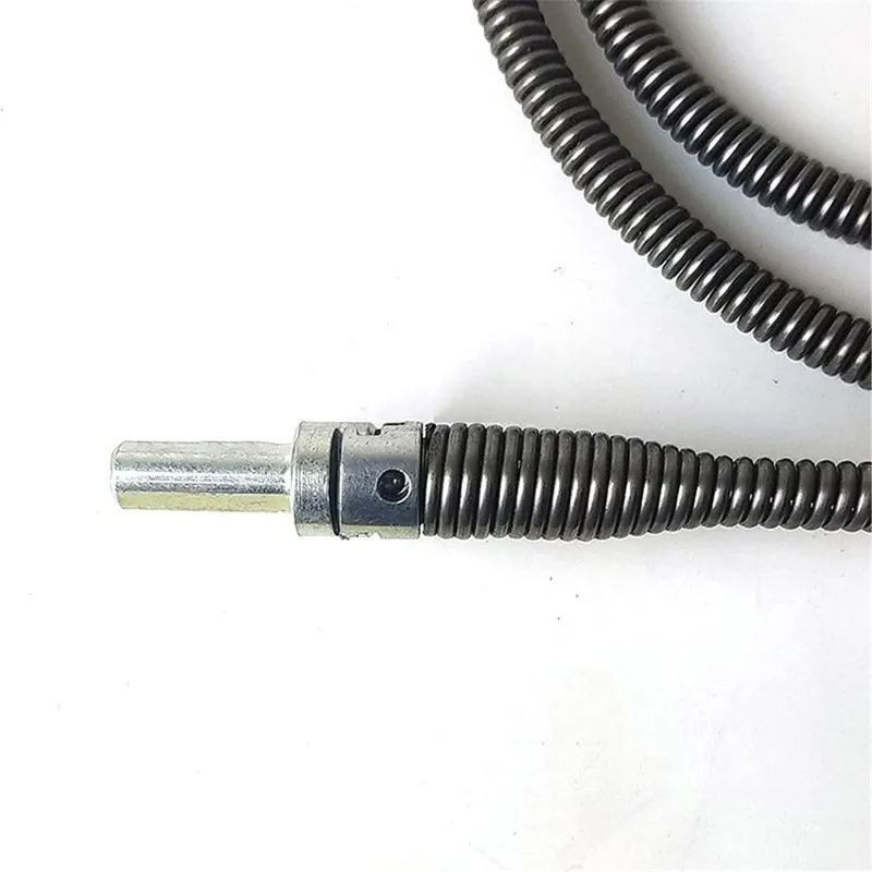 Snake Drain with Drill Adapter Spring Sewer Dredging Tool, Spring Pipe Dredging Tools Drain Hose Cleaner Sticks 3M Clog Remover