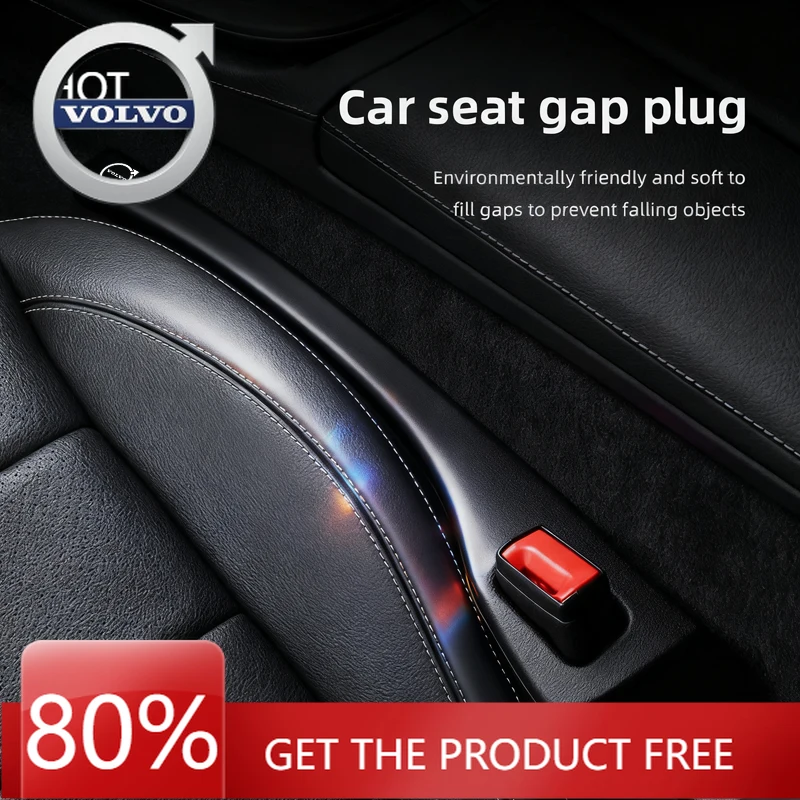 

Эмблемы 2026 Новые для Volvo 2 шт. Заполняющие полоски для автомобильных сидений Герметичные заполняющие полоски для Volvo XC90 V90 V60 XC60 V40 EC40 EX40 S