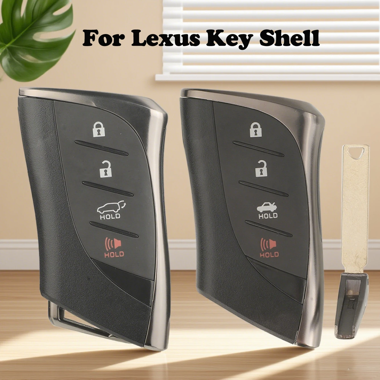 jingyuqin NEW 4 Buttons Smart Remote Car Key Shell Fob For Lexus LX600 NX250 NX350 LS500 NX F LX RX UX GX Replacement