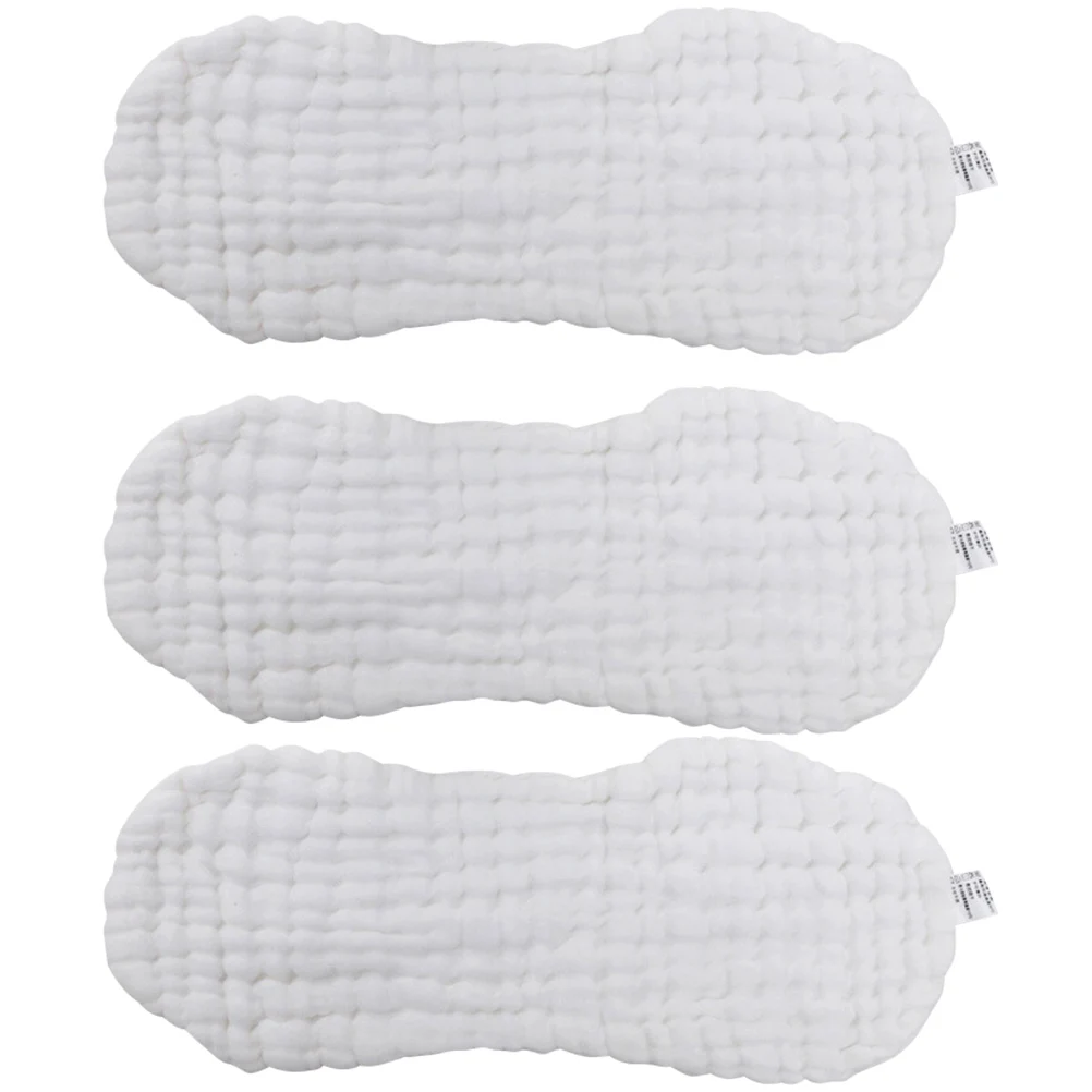 

3 Pcs Baby Cotton Diapers Gauze Newborn 12 Layers Leak Proof Breathable Cloth Diapers Reusable Peanut Shaped Pad