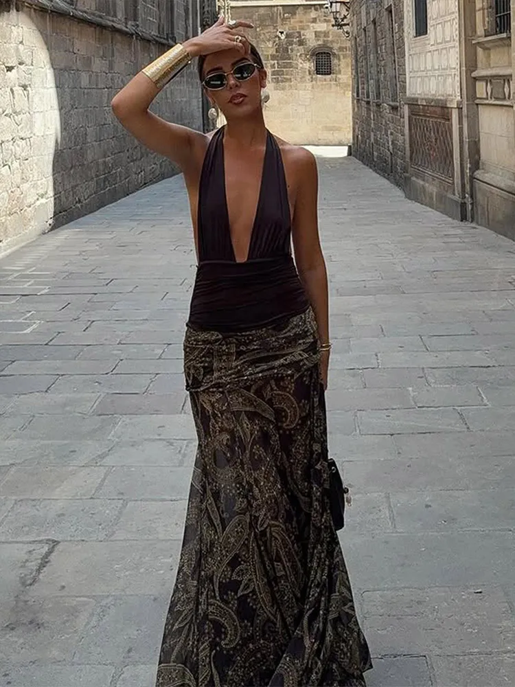 woman long skirt dress 21 Best Long Skirt Outfits