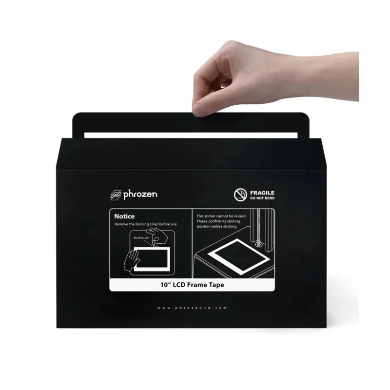 Original brand new 10.1-inch LCD black border sticker suitable for Phrozen Sonic Mighty 8k/12k/14k Revo 3D printer accessories