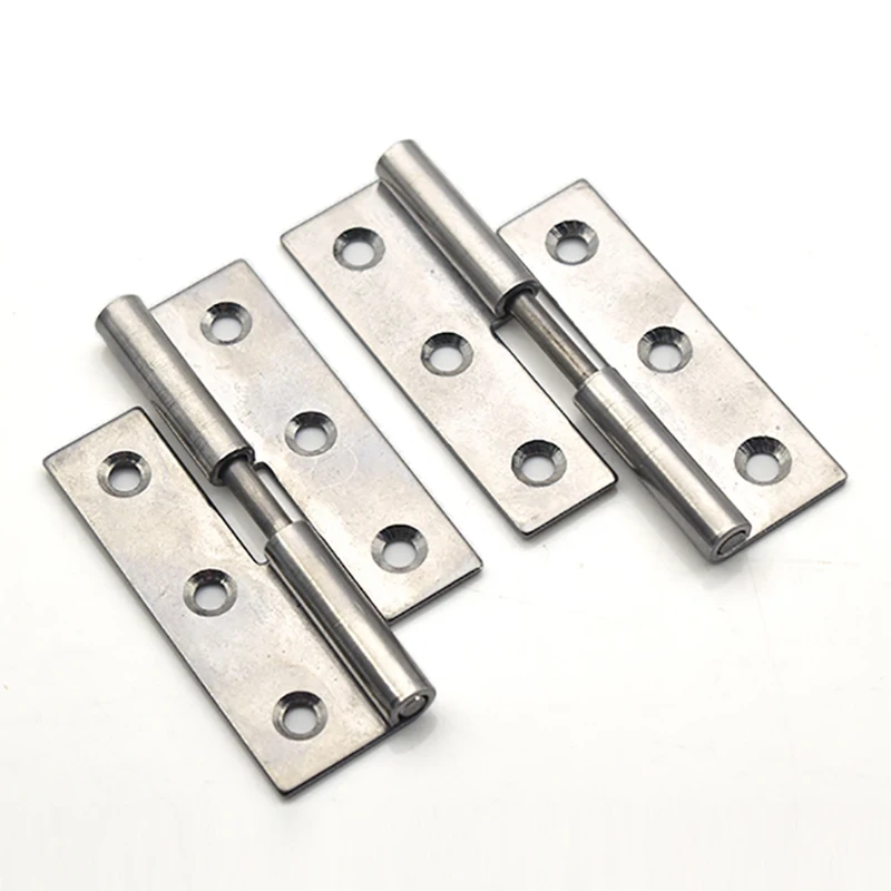 

1PCS 304 Stainless Steel Detachable Hinge Split Installation Cabinet Door Flat Opening Hinge Electrical Cabinet Box Hinge