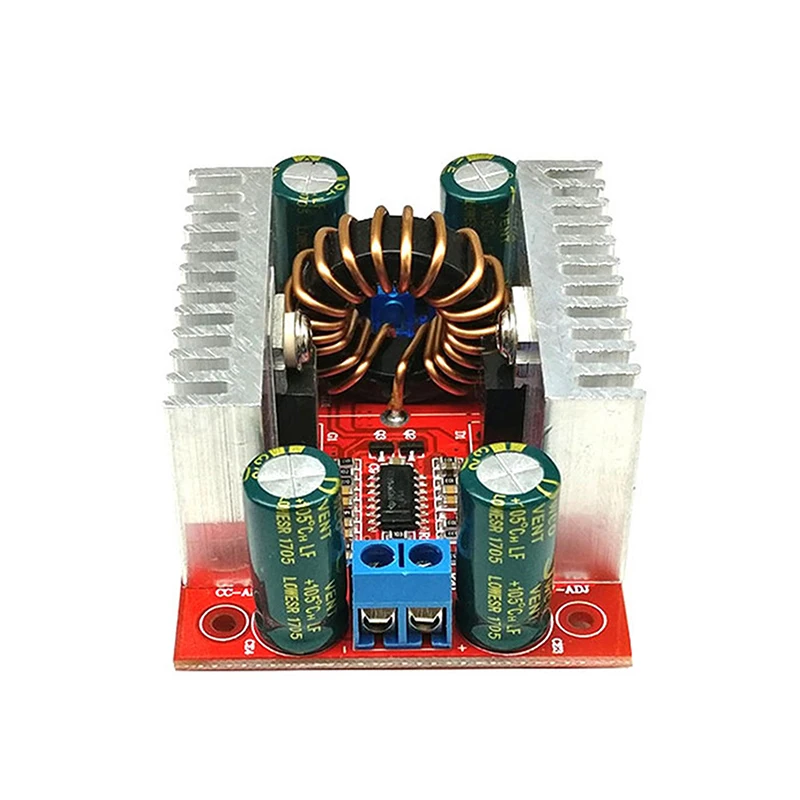 DC 400 W 15 A Hochleistungs-Aufwärtswandler Konstantstrom-Stromversorgungsmodul LED-Treiber Spannung Ladegerät Aufwärtsmodul
